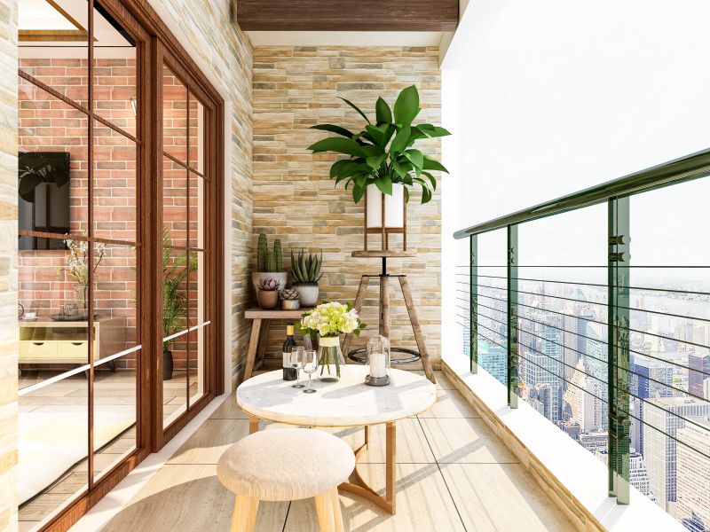 Balcony Painting